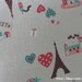 Cute Eiffel Tower Pattern Cotton and Linen Pillow Case(Cover, Slip)