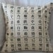 Chinese Character Patterned Cotton Pillow Case(Cover, Slip)