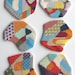 RESERVED / needlepoint Impromptu coaster 3