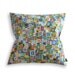 Shikaku cushion cover GREEN