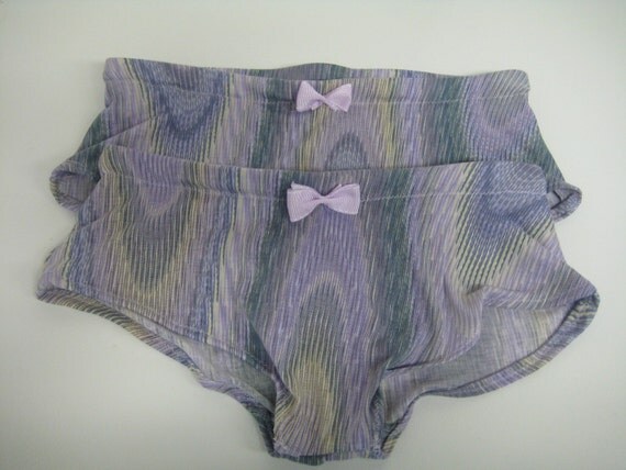 Psychedelic Purple Boy Cut Panties by TawnyBee on Etsy
