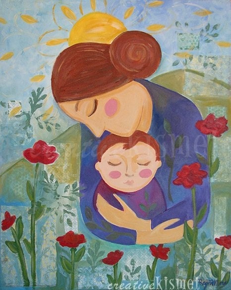 I Will Help You Grow - 11 x 14 art print