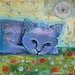 Day Dreaming - 8 x 8 ART PRINT
