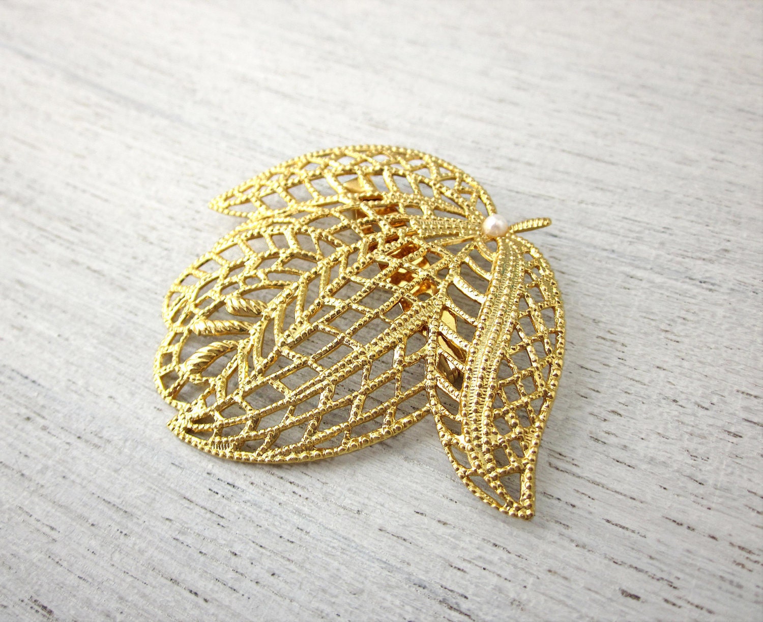 Venice Brooch in Gold