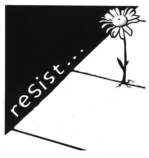 Resist Sticker