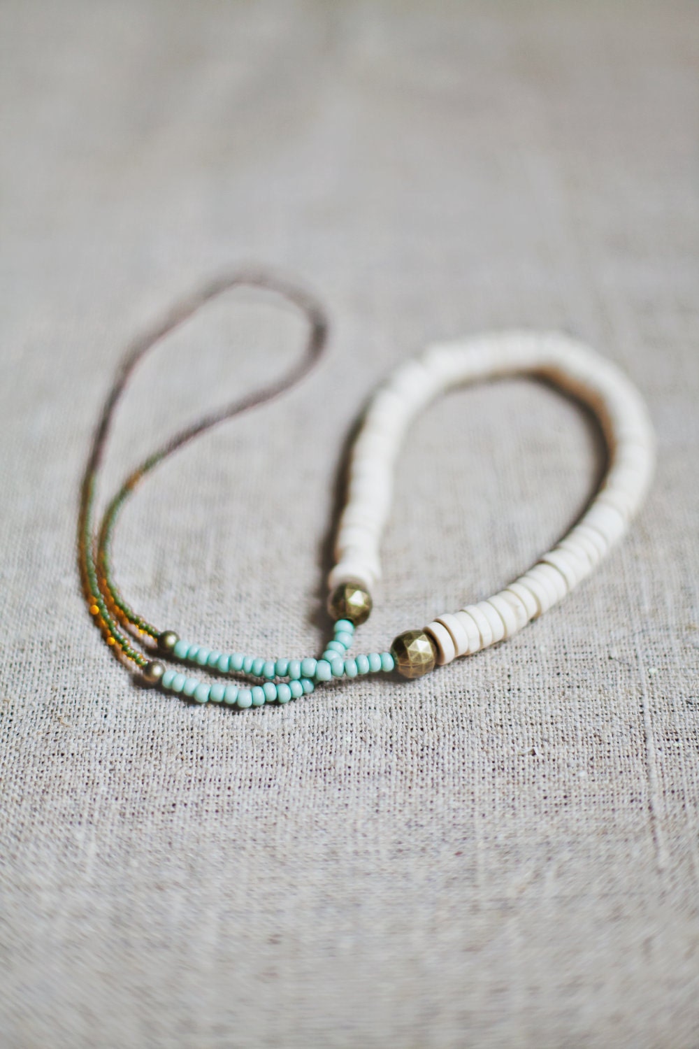 Mixed Media Boho necklace