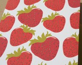 Strawberry Note Cards