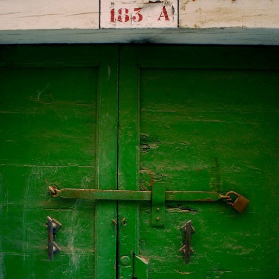 Green Door 8x12