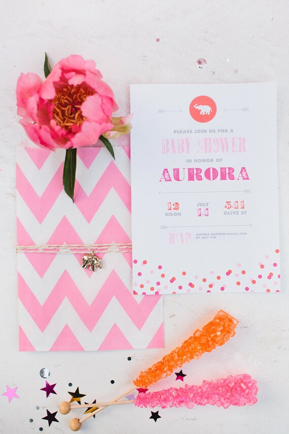 Luxe Circus Shower Printable Party Pack