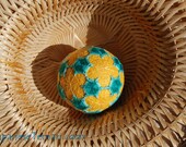 Twelve Buttercups ornament home decor Japanese temari
