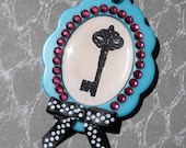 Vintage Skeleton Key Pendant Necklace Victorian Kawaii One Of A Kind