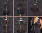 digital download - Crochet Lariat Tutorial, Crochet Lariat with bead pattern ,Crochet Lariat Pattern for beginners