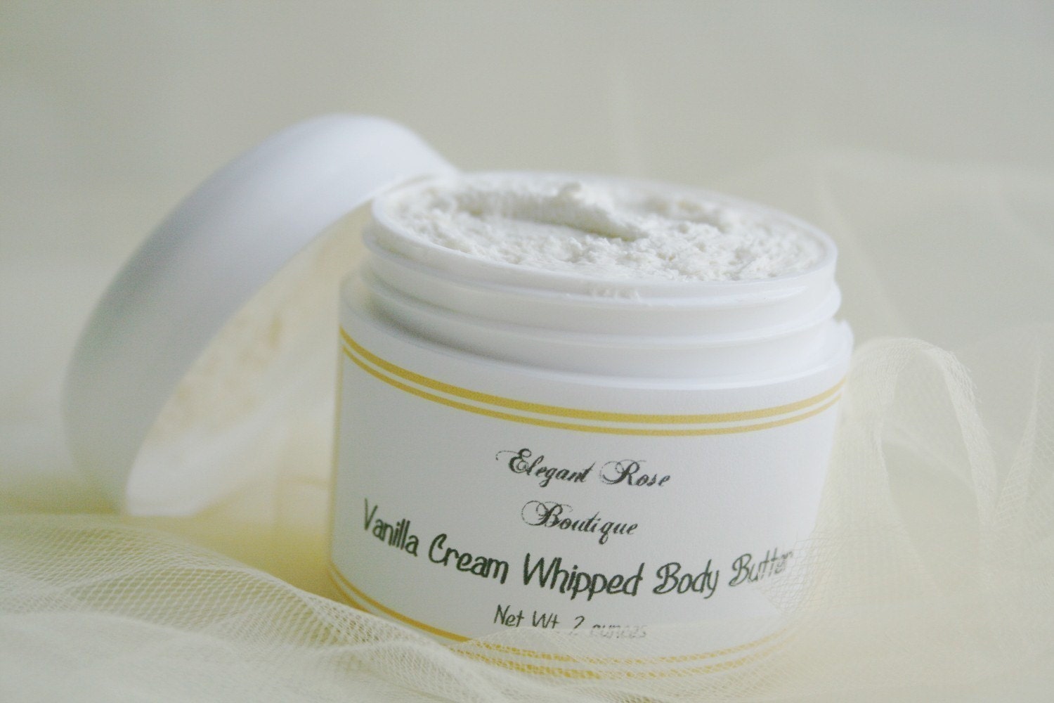 Vanilla Cream Whipped Body Butter - 2 oz  VEGAN