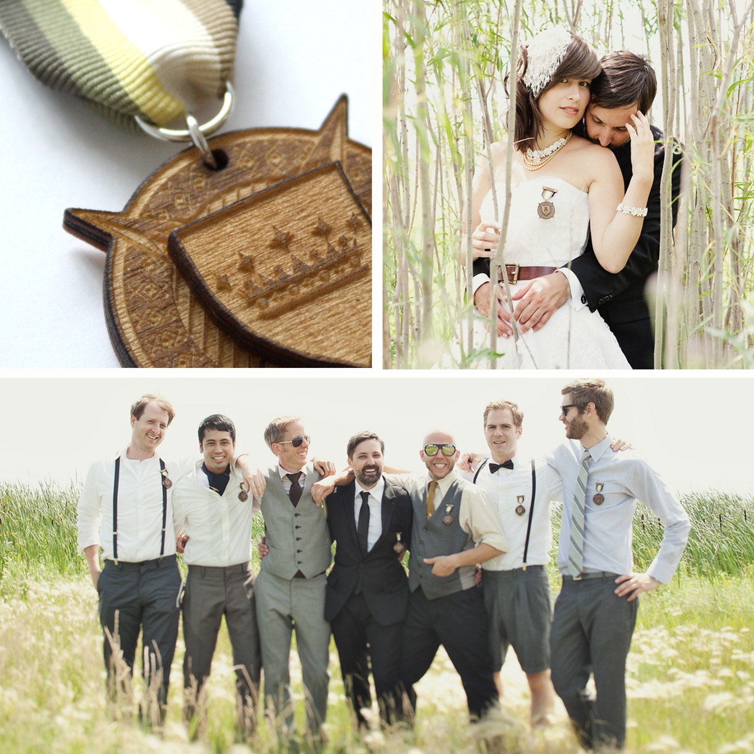 Wooden Medal - Miju x Norwegian Wood Collaboration