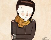 Lisbeth  - 8 x 10 Illustration Print