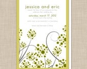 Dandelion Wedding Invitations