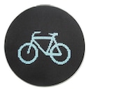 Bicycle modern cross stitch pattern