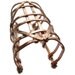 Automaton Copper Cuff bracelet - Cage Bracelet - new art deco - made in my studio - Solid Copper Jewelry