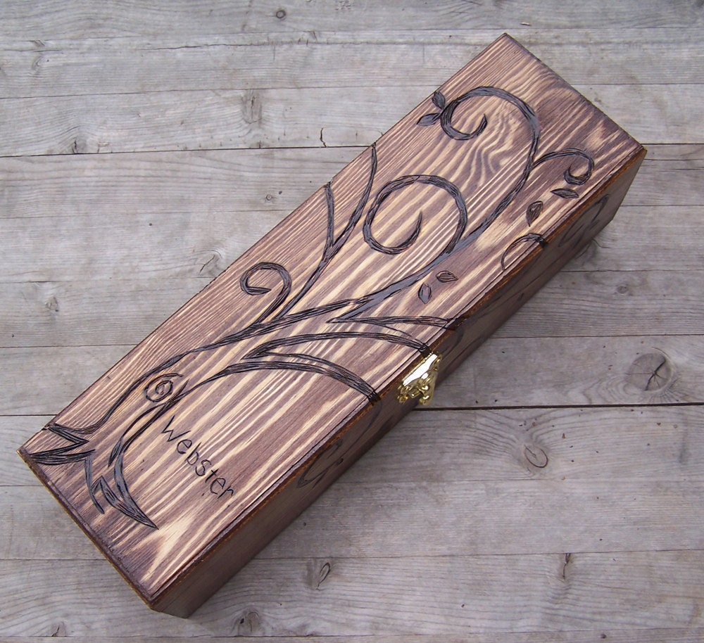 Custom Wine Box, Memory Box, Time Capsule for Your Wedding Day, Anniversary or any other Special Occasion