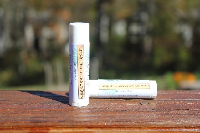 Vegan Lip Balm Pumpkin Cheesecake