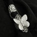 Fairy's Touch - Silver Butterfly Filigree Armor Ring