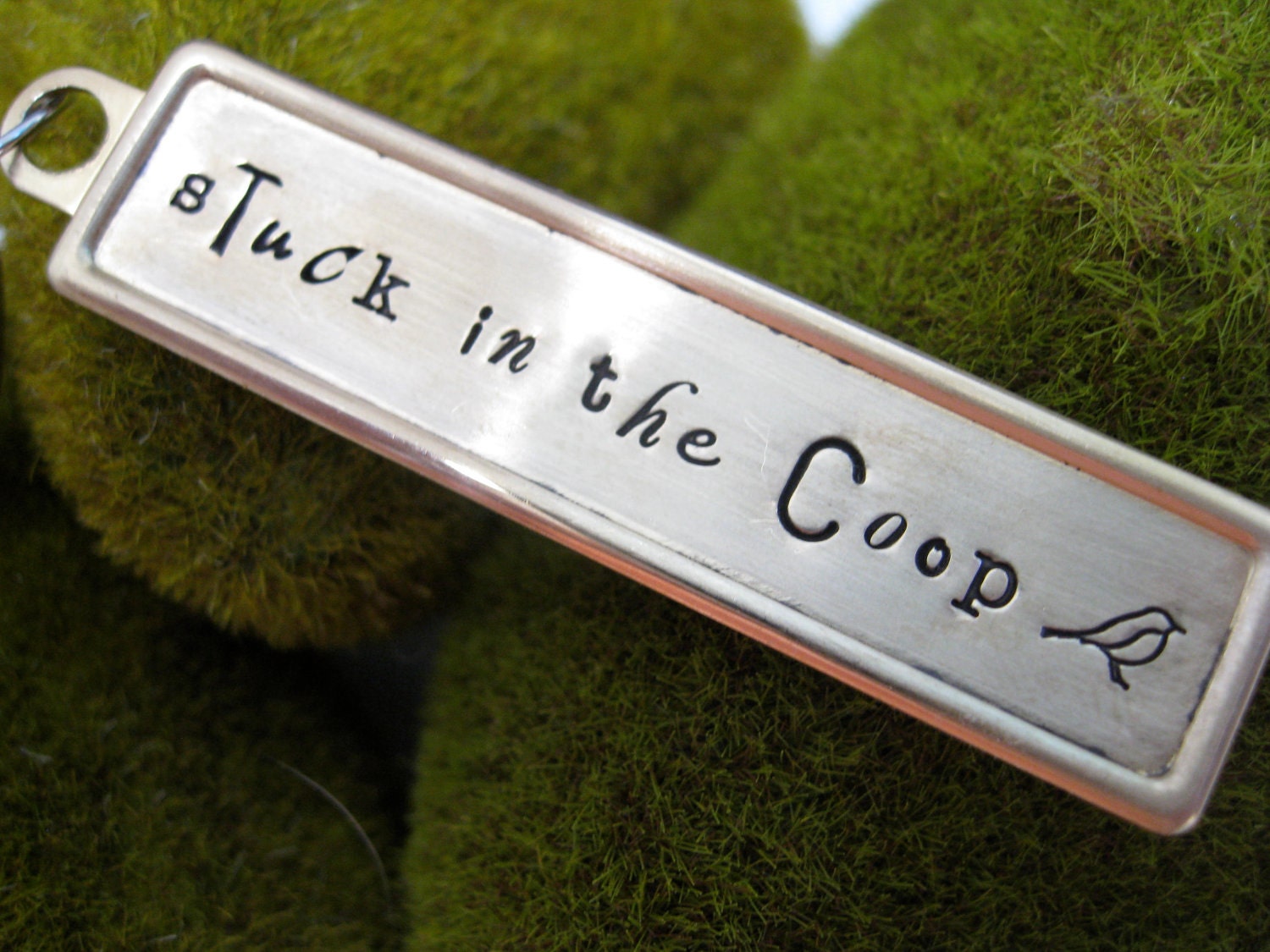 Custom Order for blossy1977 (2 bars and heart charm)