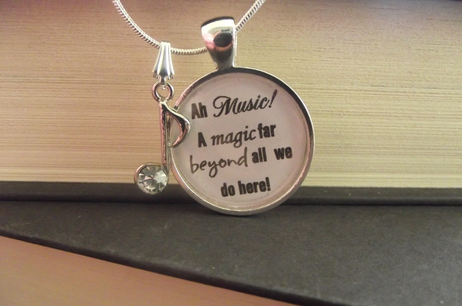 Ah, music. A magic far beyond all we do here- Harry Potter- buy two get one free-  a 16" or 18" snake chain- RTS