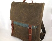 Scout Waxed Canvas Backpack