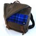 Royal Pendleton Waxed Canvas Backpack