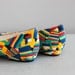 vintage 1980s Colorblock Skimmer wedges