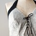 1930s swimsuit / vintage 30s bathing suit / Marled Knit swimsuit