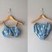 1960s swimsuit / 60s bikini / mod bathing suit