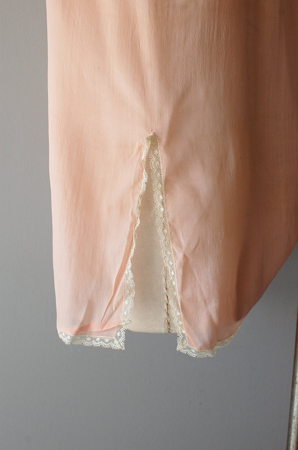 1920s lingerie / 20s flapper silk chemise / Miss Anabelle Lee