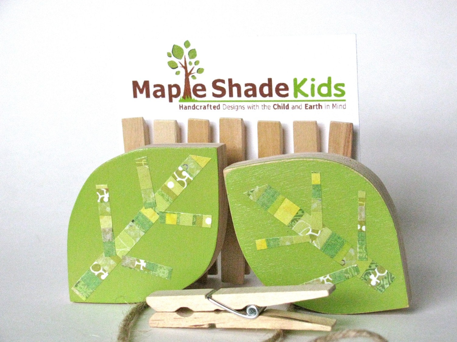 Leaf Art Display Clips - eco-friendly