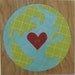 Large Collage - Love the Earth - eco-friendly - by Maple Shade Kids