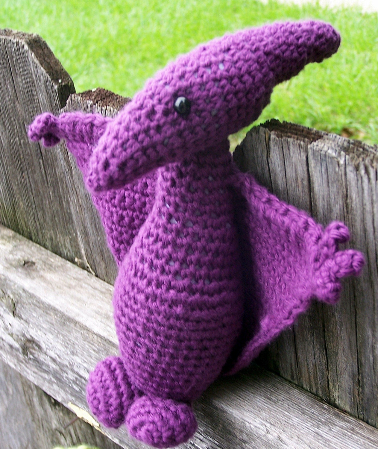 Amigurumi Pterry Pterodactyl Dinosaur