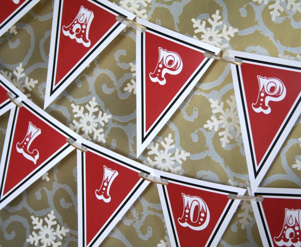 Holiday Christmas Santa Claus PHOTOBOOTH PROPS - EDITABLE Text Instant Download