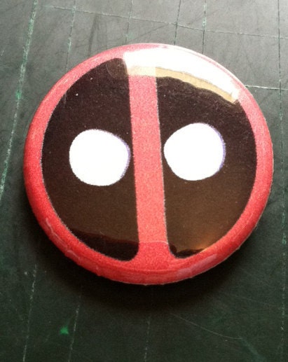 Deadpool Button 1inch