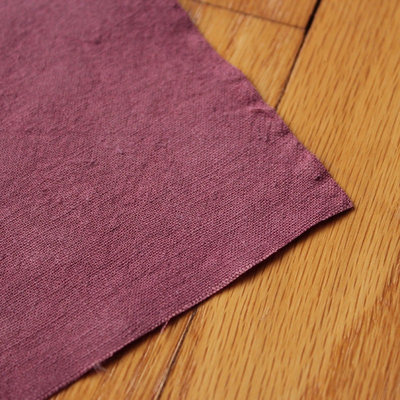 Hemp Organic Cotton Fabric Hand Dyed Eco by NoondayTextiles