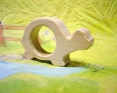 turtle teething toy ( wooden )