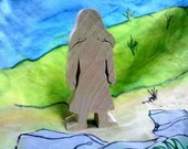 wooden woman toy