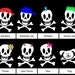 Skull Family Decals