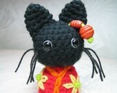 Kokeshi Cats Amigurumi Crochet Pattern