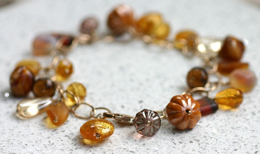 Amber Joybeads Bracelet