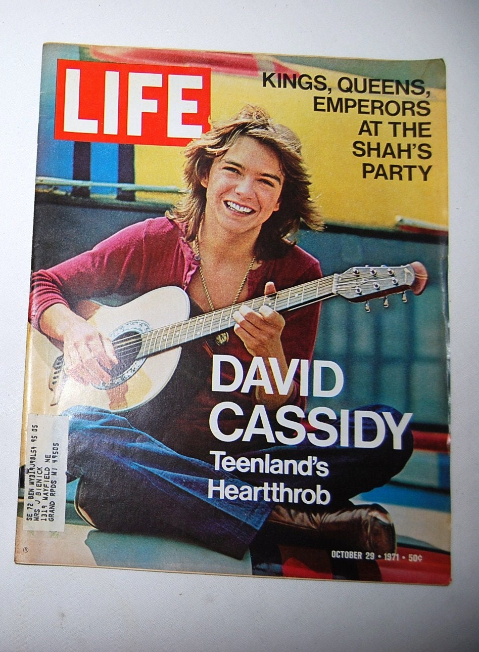 Vintage Pop Star Life Magazine