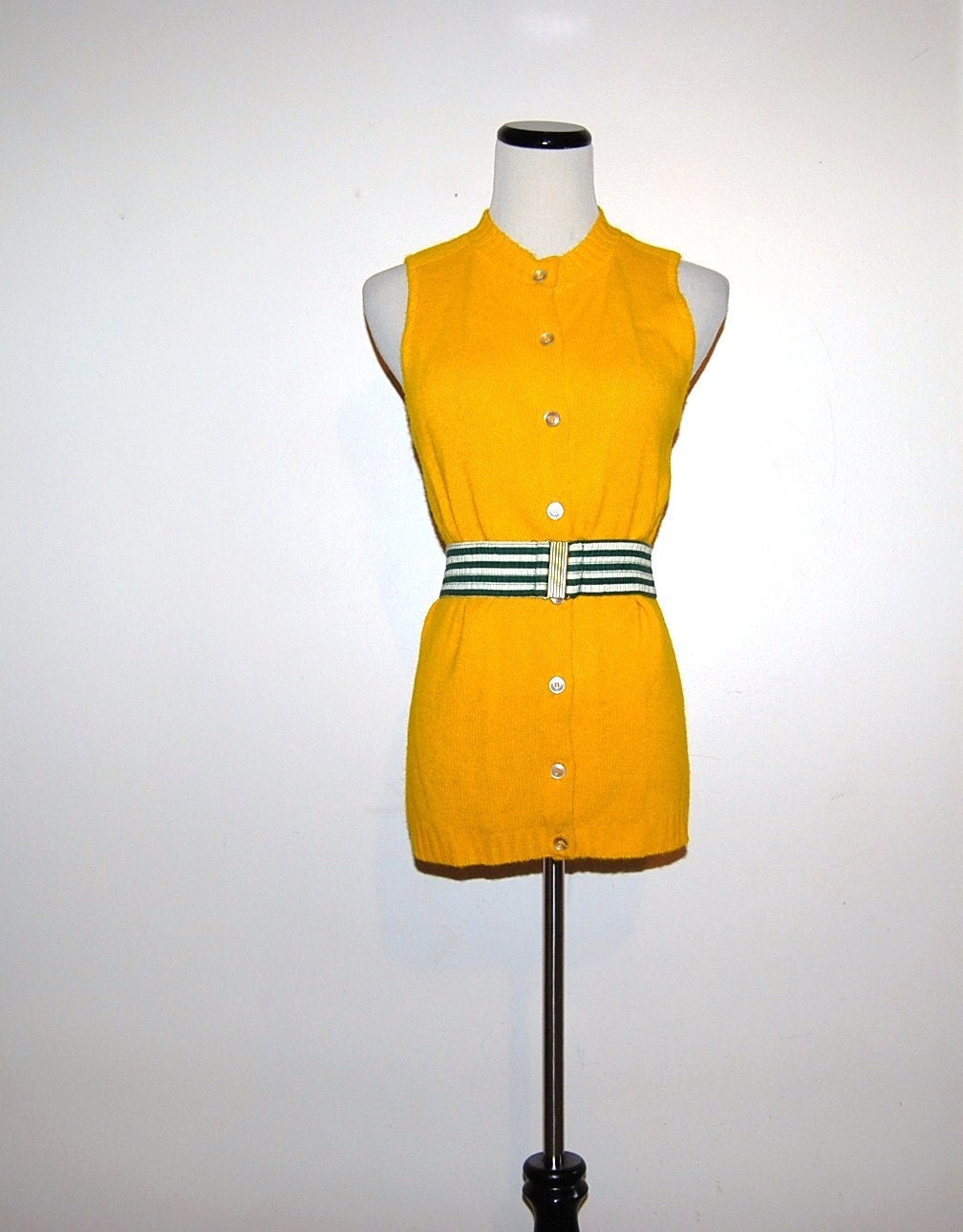 Boyfriend Vest with Belt