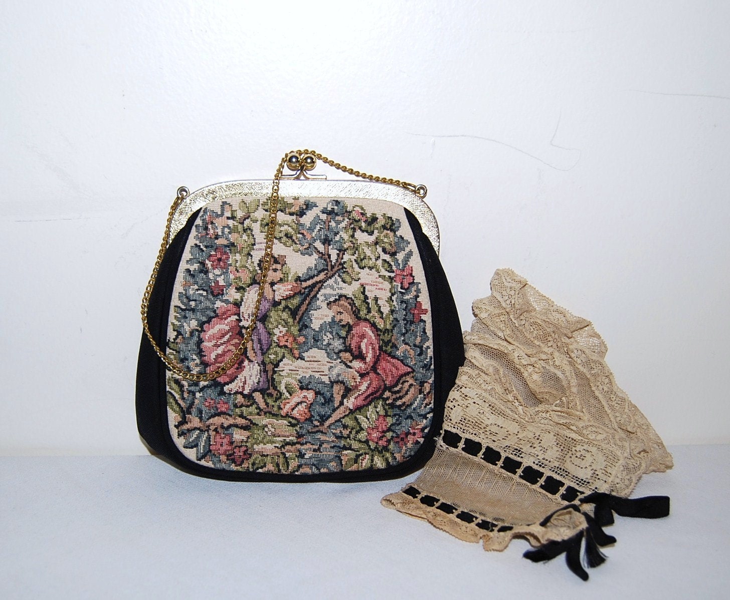 Vintage Tapestry Purse