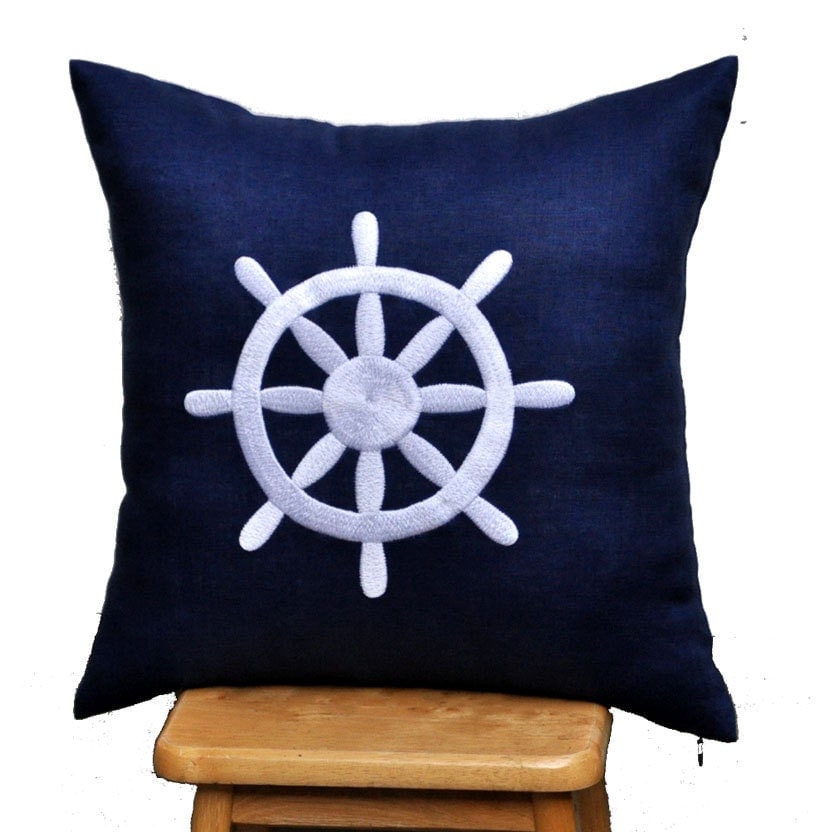 Popular items for nautical pillow on Etsy