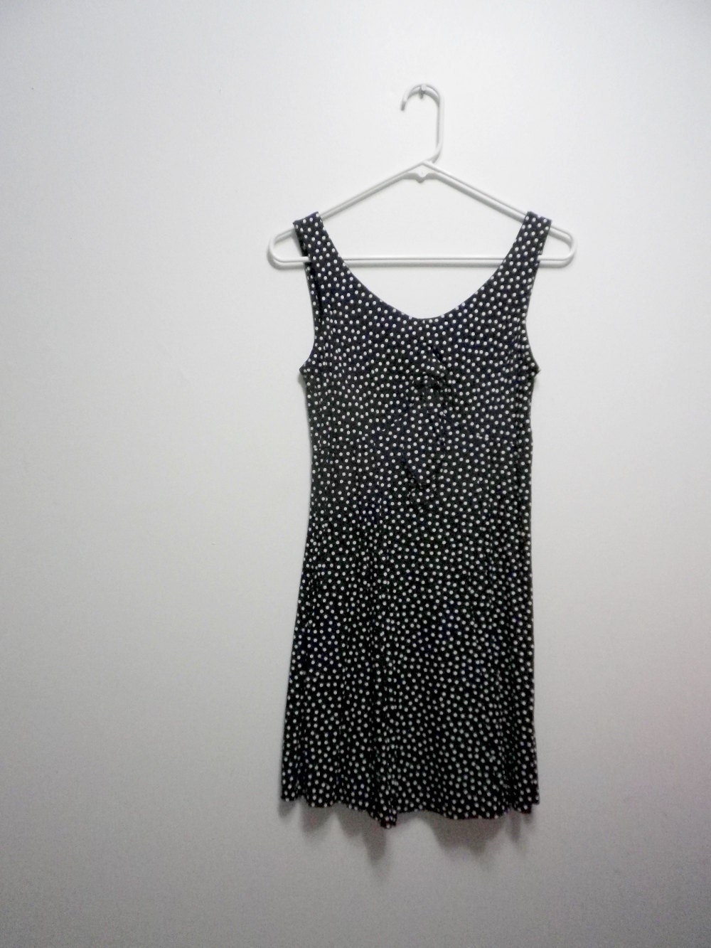 Vintage 90's retro polka dot dress