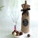 Burlap Wine Bottle Bag with Re-Useable Chalkboard labels,  suggested by FOOD & WINE magazine